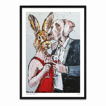 She Was Celebrating Another Wonderful Day Together (Print)