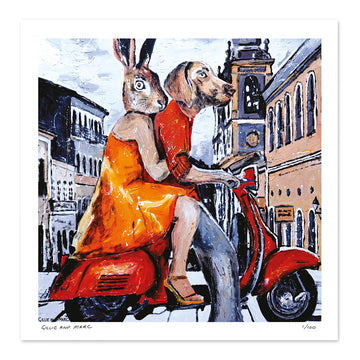 She Didn't Believe in Fairy Tales but He Seemed Like Prince Charming and She Wondered if This Would End Happily Ever After (Print)