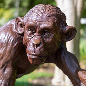 Love the Chimpanzee (Bronze Sculpture)