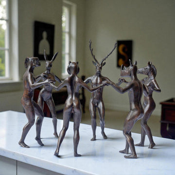 Circle of Best Friends (Bronze Sculpture)