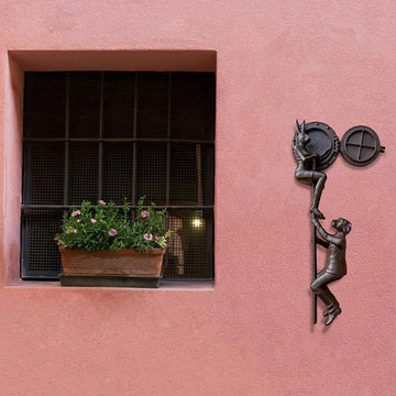 A Little Climb to the Top (Bronze Sculpture)