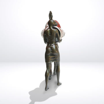 A Little Re-Cycle (Bronze Sculpture)