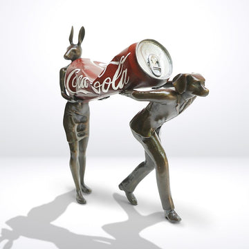 A Little Re-Cycle (Bronze Sculpture)