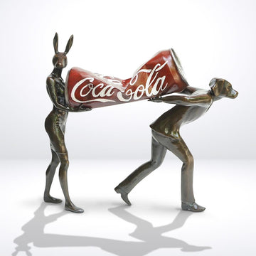 A Little Re-Cycle (Bronze Sculpture)