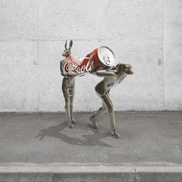 A Little Re-Cycle (Bronze Sculpture)