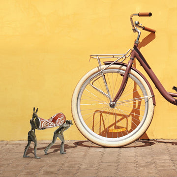 A Little Re-Cycle (Bronze Sculpture)