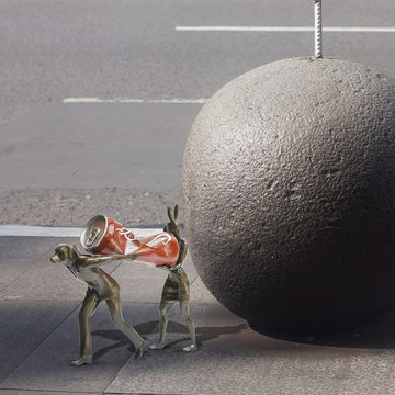 A Little Re-Cycle (Bronze Sculpture)