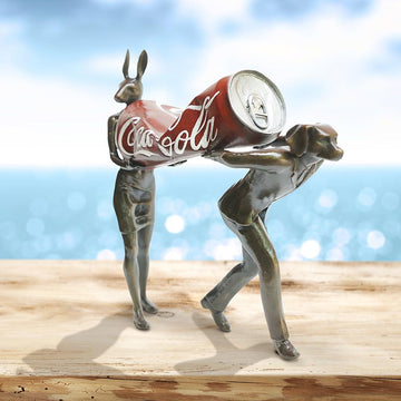 A Little Re-Cycle (Bronze Sculpture)