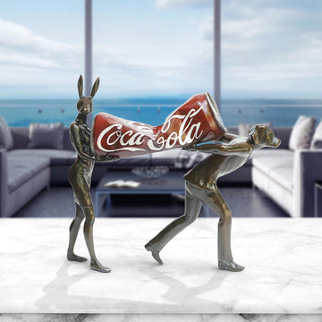 A Little Re-Cycle (Bronze Sculpture)