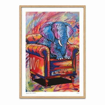 Elephant Is So Comfortable Again (Print)