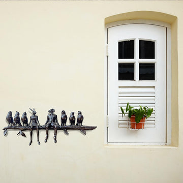 A Little Community Support (Bronze Sculpture)