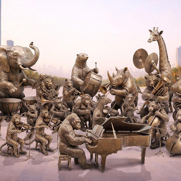 The Musicians (Bronze Sculpture)