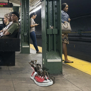 A Little Step at a Time (Bronze Sculpture)