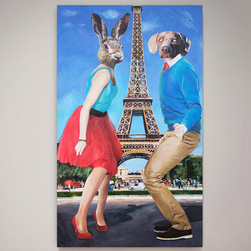 Dancing in Paris (Original Painting)