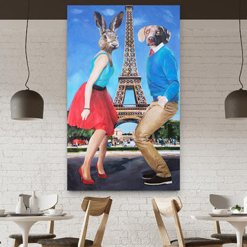 Dancing in Paris (Original Painting)