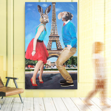 Dancing in Paris (Original Painting)