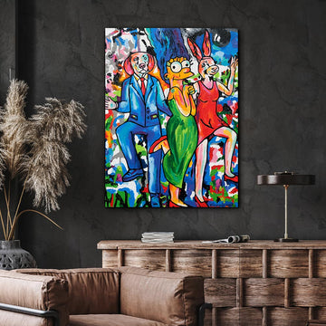 Dancing with Friends (Original Painting)