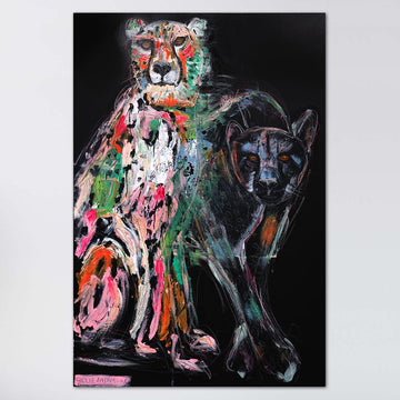 Dash, the Fading Cheetah (Original Painting)