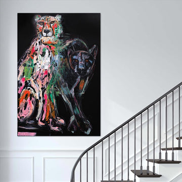 Dash, the Fading Cheetah (Original Painting)