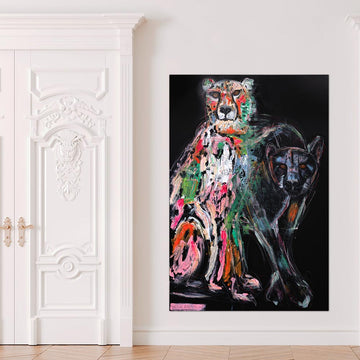 Dash, the Fading Cheetah (Original Painting)