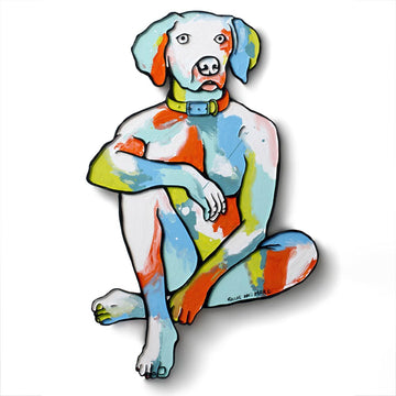 He Was Never Alone Because He Always Had Her in His Heart (Original Painting)