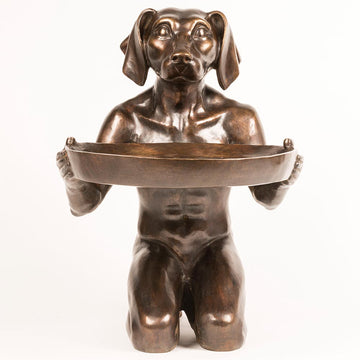 He Loved Helping Others (Bronze Sculpture)