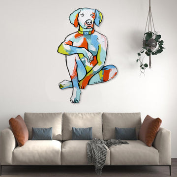 He Was Never Alone Because He Always Had Her in His Heart (Original Painting)