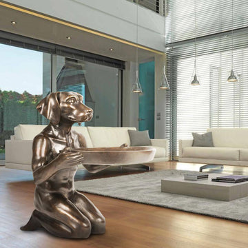 He Loved Helping Others (Bronze Sculpture)