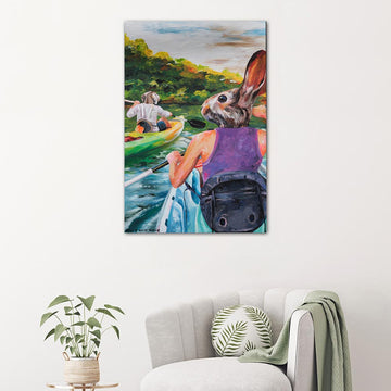 Down Stream (Original Painting)