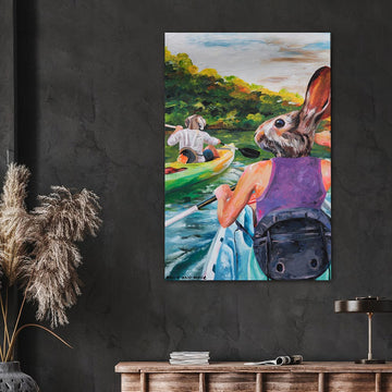 Down Stream (Original Painting)