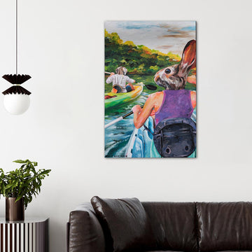 Down Stream (Original Painting)