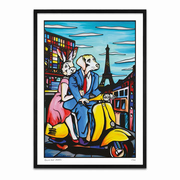 Their Dreams Came True in Paris (Print)