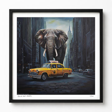 Big Apple Elephant (Print)