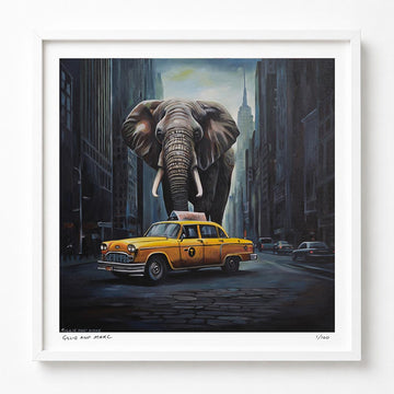 Big Apple Elephant (Print)