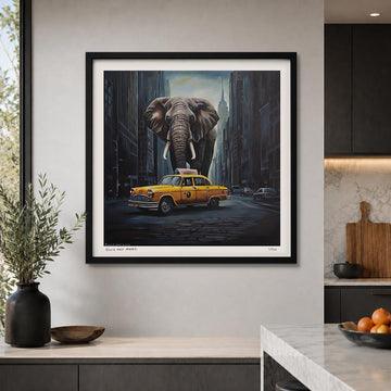 Big Apple Elephant (Print)