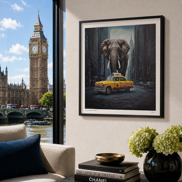 Big Apple Elephant (Print)
