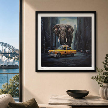 Big Apple Elephant (Print)