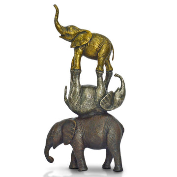 They Stayed Together For Eternity (Bronze Sculpture)