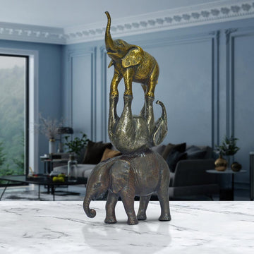 They Stayed Together For Eternity (Bronze Sculpture)