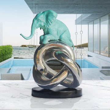 Eternity Elephant (Bronze Sculpture)