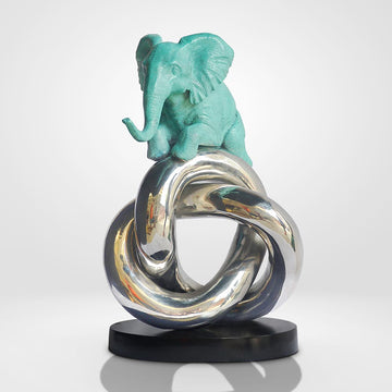 Eternity Elephant (Bronze Sculpture)