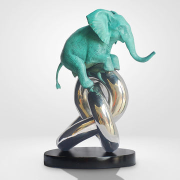 Eternity Elephant (Bronze Sculpture)