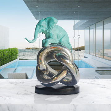 Eternity Elephant (Bronze Sculpture)