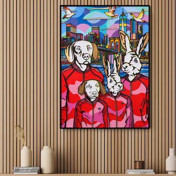 Family Holiday (Original Painting)