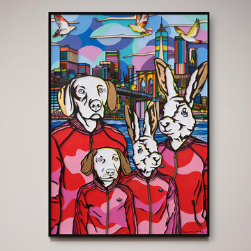 Family Holiday (Original Painting)