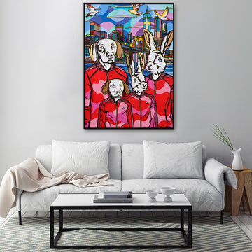 Family Holiday (Original Painting)