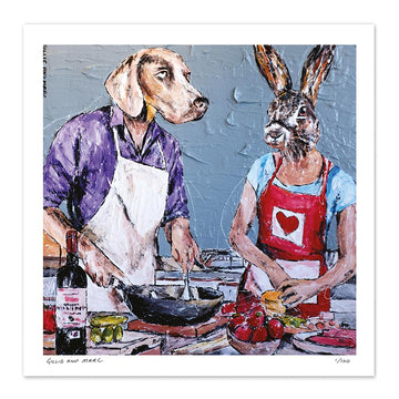 They Were Ready to Make a Feast (Print)