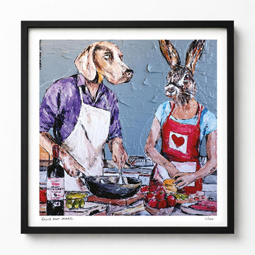 They Were Ready to Make a Feast (Print)