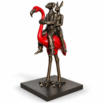 They Liked Doing Things Differently (Bronze Sculpture)