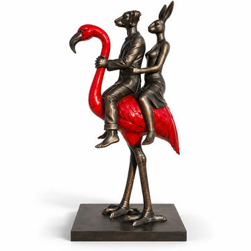 They Liked Doing Things Differently (Bronze Sculpture)